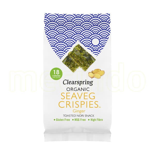 Clearspring Tang Chips Ingefär EKO (Seaveg Crispies) 4g