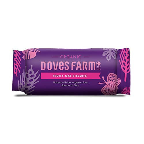 Doves Farm Organic Frukt- och havrekex Eko 200g