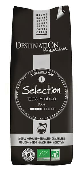 Destination Kaffe Malet 100% Arabica Ekologisk 250g