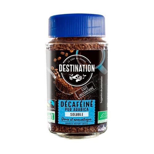 Destination Premium Caffeine Free Instant Kaffe Fairtrade Eko 100g