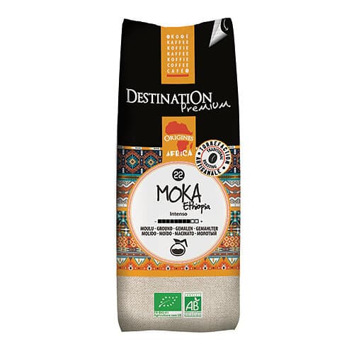 Destination Premium Kaffe Moka Ethiopia Malt Eko 250g