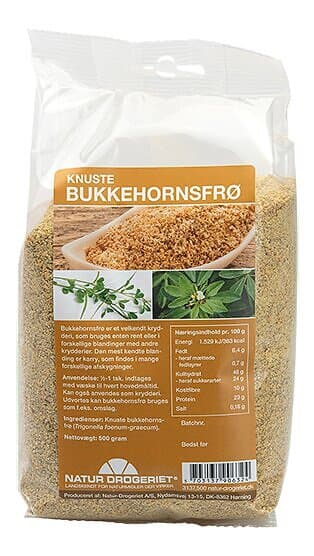 Natur Drogeriet - Bockhornsklöver Frö Krossade 500g