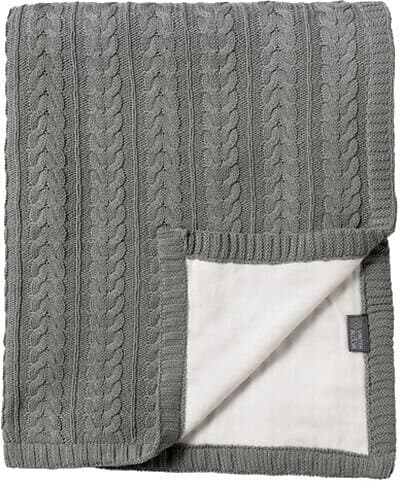 Vinter & Bloom Cotton Cuddly EKO Teppe, Misty Grey