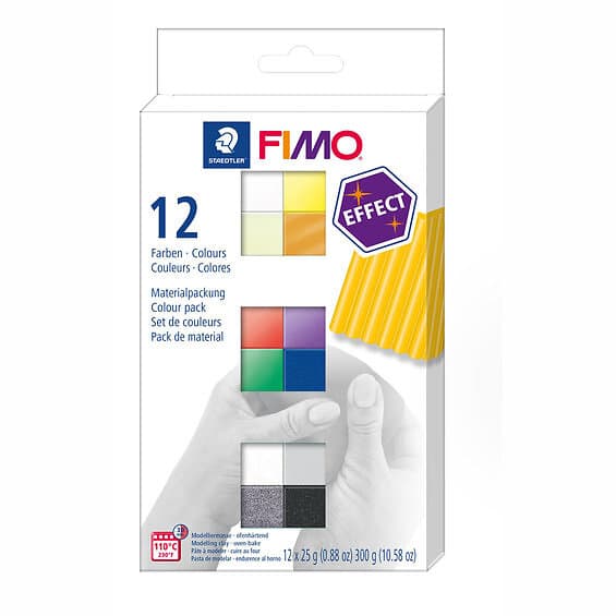 Fimo Effect Colour 12-pack