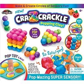 Cra-Z-Art Crackle Clay Pop-Mazing Super Sensory Set