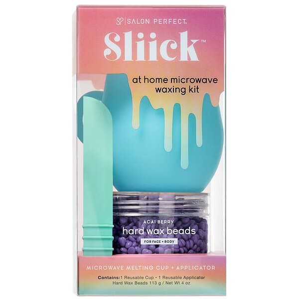 Salon Perfect Sliick by At Home Microwave Waxing Kit 113g