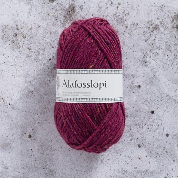 Lopi Garn Istex Alafoss 100g fuchsia – 9969 Fuchsia heather