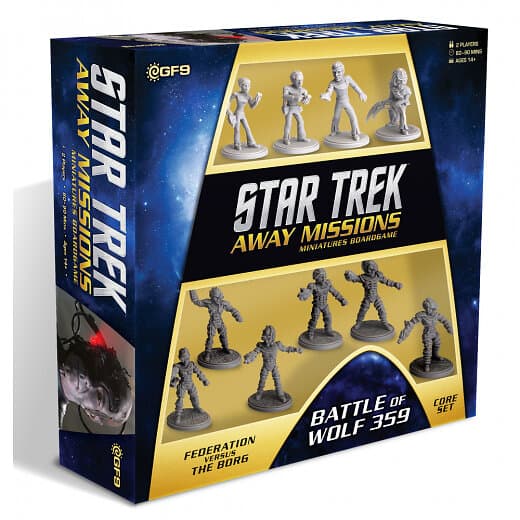 Star Trek: Away Missions Miniatures Boardgame