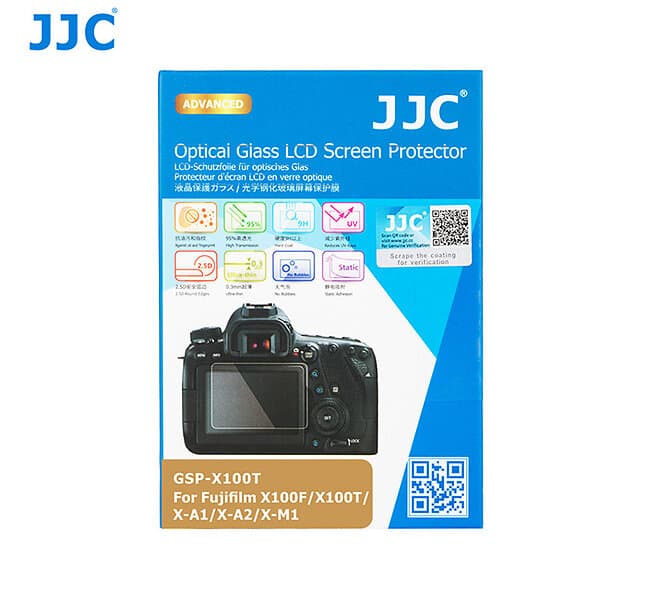 Fuji JJC LCD-SKYDD OPTICAL GLASS TILL X100F/X100T