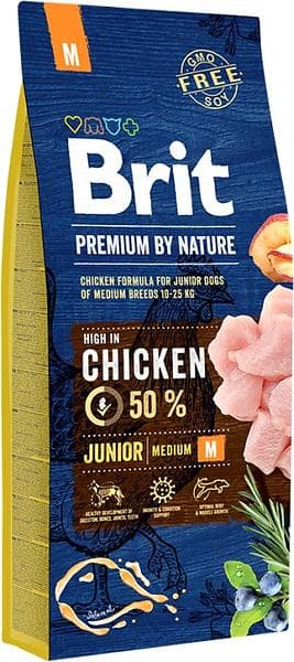 Brit Premium Junior Medium 15kg