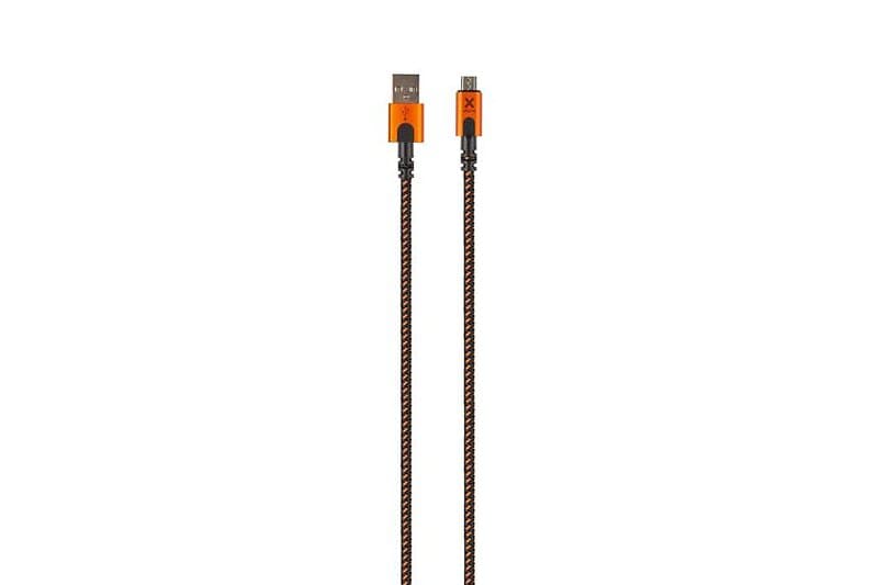 Xtorm CXX001 USB-kabel 1.5 m USB A Micro-USB B Sort, Orange