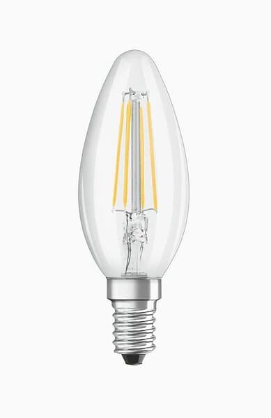 Ledvance OSRAM LED-lampa Kron Klar 5W/840 (40W) E14. Dim.