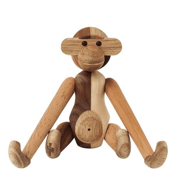 Kay Bojesen Monkey Apa Reworked Mini 9.5 cm Mixed wood