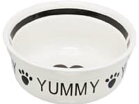 Trixie Bowl, ceramic, 2.6l/ø 25 cm, white/black