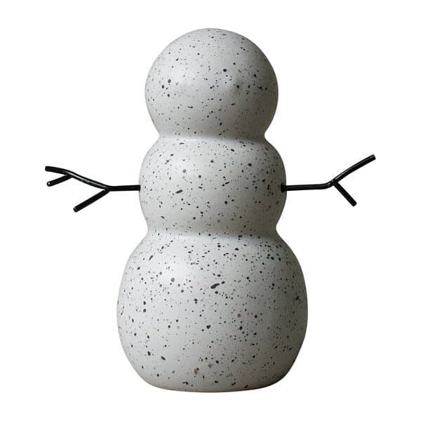 DBKD Snowman juldekoration 11 cm Mole dot