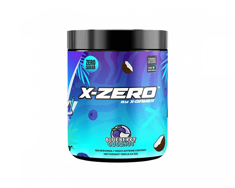 X-Gamer X-Zero Blueberry & Coconut 100 Serveringar