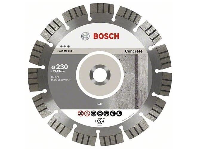 Bosch Diamantkapskiva Best for Concrete