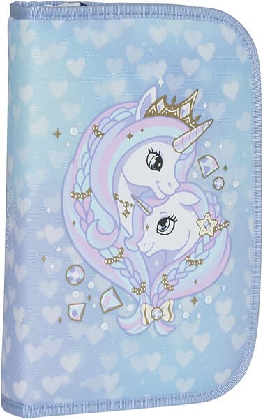 Beckmann Pennfodral Enkelt, Unicorn Princess Ice Blue