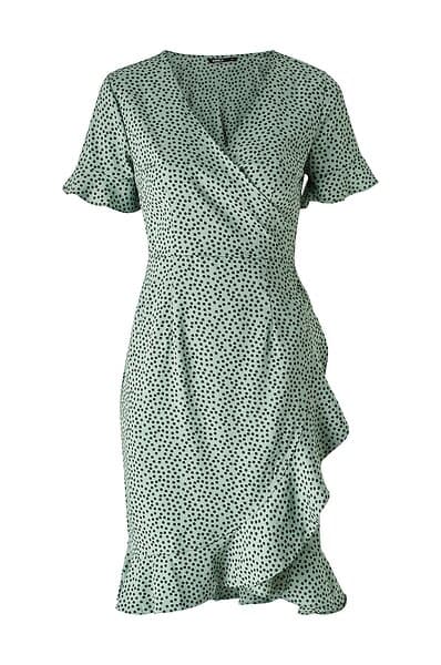 Only Omlottklänning onlOlivia S/S Wrap Dress Wvn