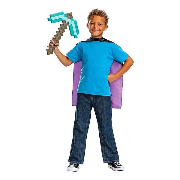 Minecraft Cape & Hacka för Barn