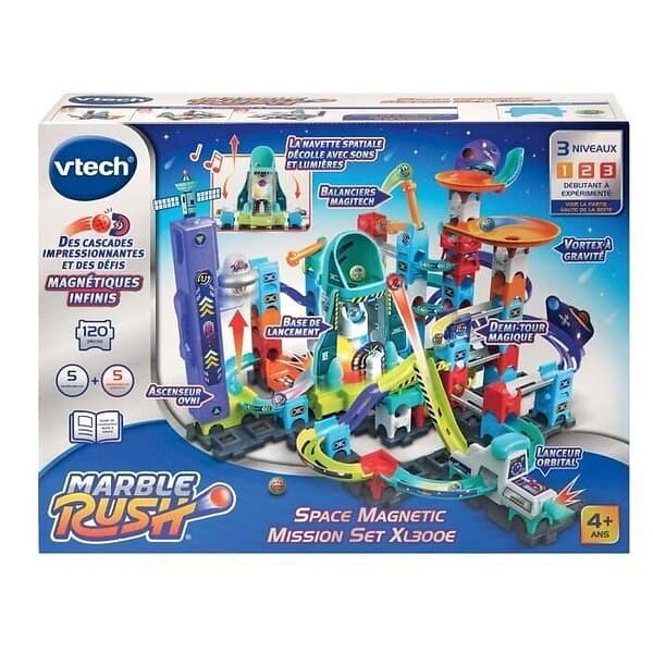 Vtech Marble Rush - Space Magnetic Mission Set XL300E