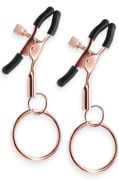 Rose Bound Nipple Clamps C2 Gold