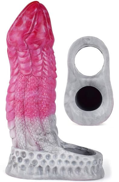 Pink Alien Monster Extend Penis Sleeve