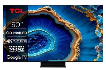 TCL 50C805 50" 4K QLED Mini-LED