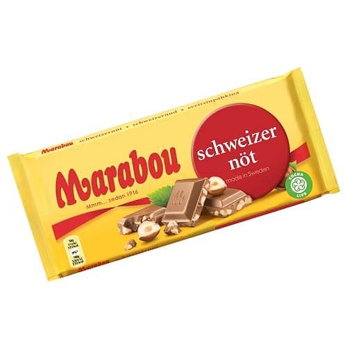 Marabou Schweizernöt 200g