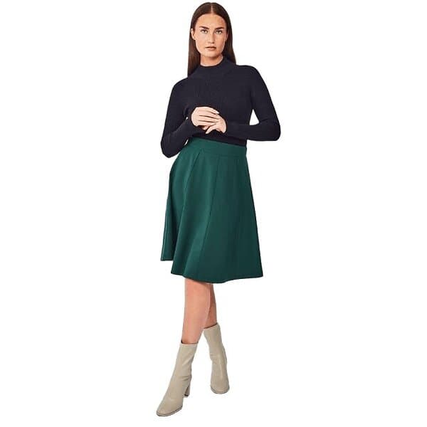 Jumperfabriken Sarita Skirt Black Dam