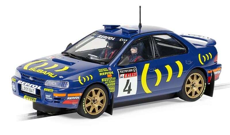 Scalextric Subaru Impreza 95 världsmästare