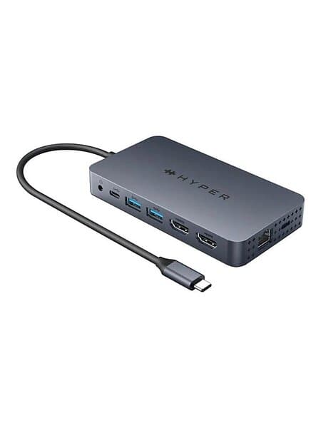 HyperDrive Dockningsstation USB-C 2 x HDMI GigE