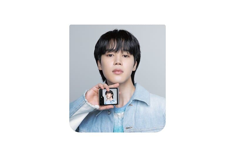 Samsung BTS JIMIN Flipsuit Card for Samsung Galaxy Z Flip5