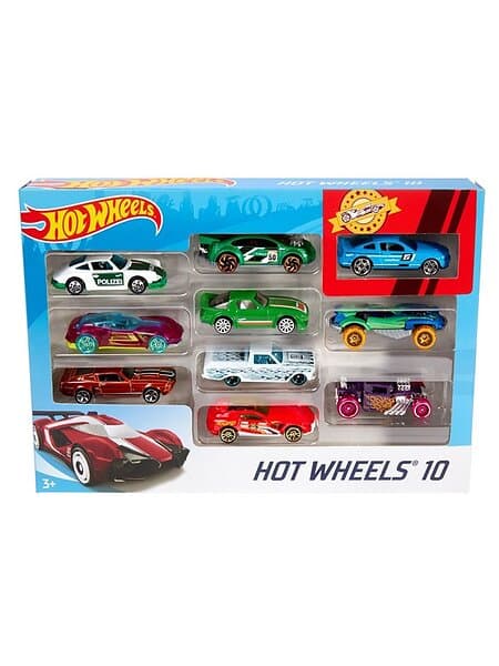 Hot Wheels Cars Giftpack 10-pack