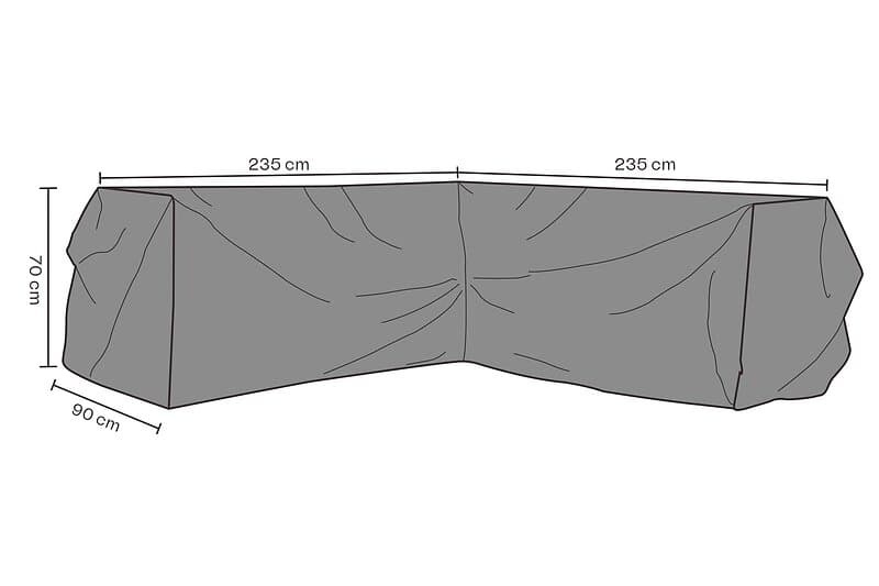 Brafab Möbelskydd (Andas) Till hörnsoffa 235-235 x 90 x 70 cm