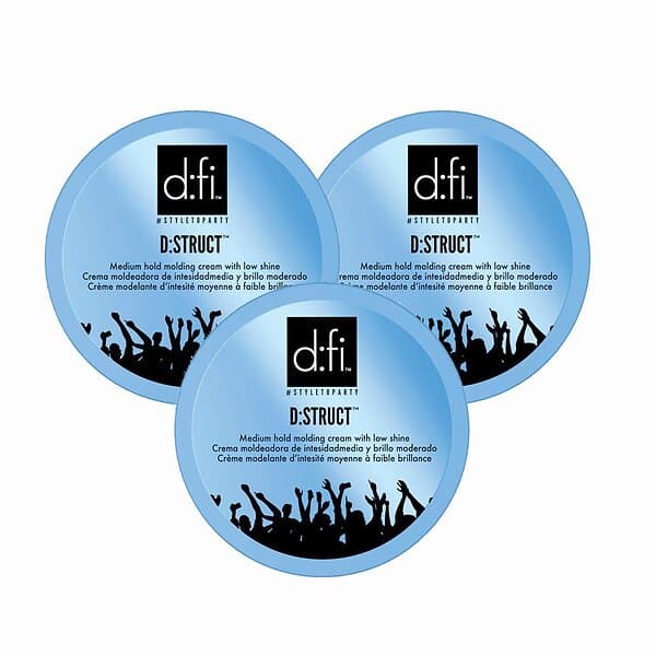 d:fi d:Struct Pliable Molding Creme 3x150g