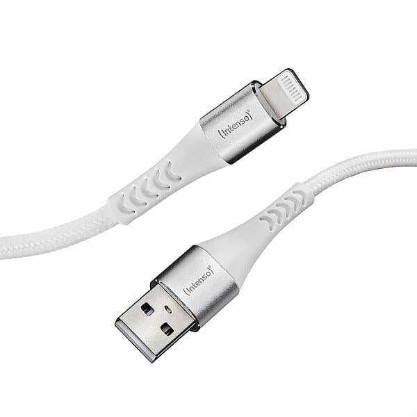 Intenso USB-Kabel A315L Nylon 1.5m vikt USB-A Lightning 12W