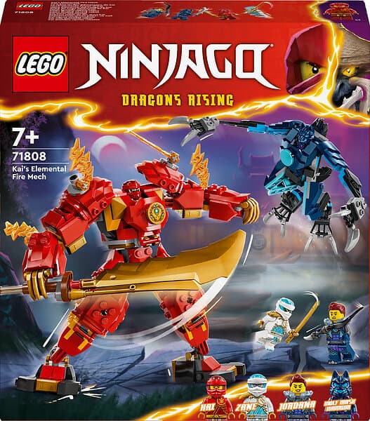 LEGO Ninjago 71808 Kai's Elemental Fire Mech