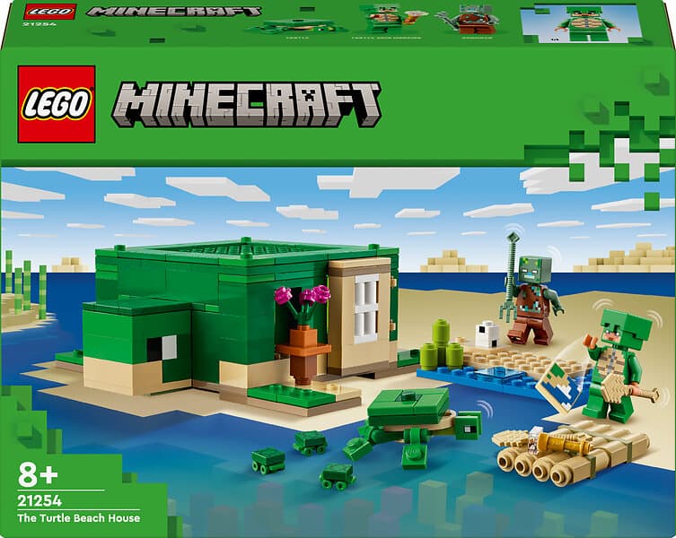 LEGO Minecraft 21254 The Turtle Beach House