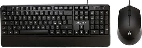 Nordiska Acutek Wired Keyboard And Mice 201