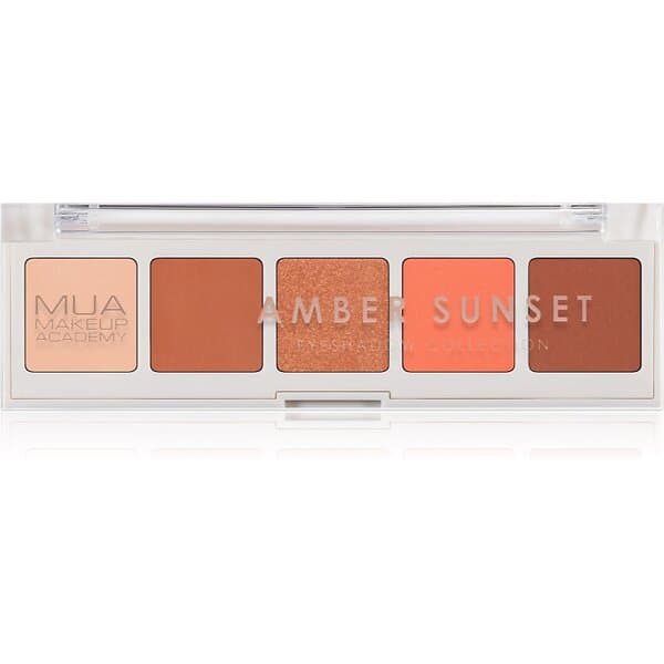 MUA Makeup Academy Professional 5 Shade Palette Palett för ögonskugga Skugga Amb