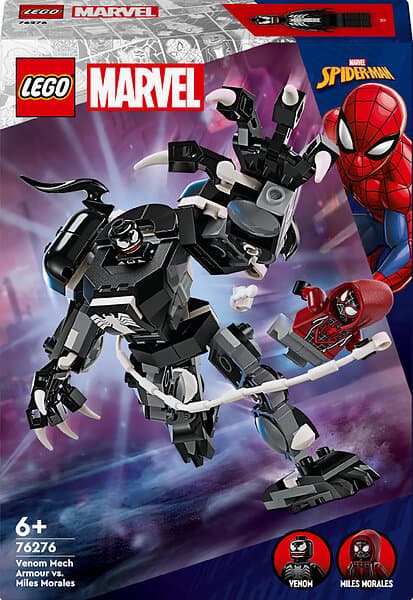 LEGO Super Heroes Marvel 76276 Venoms robotrustning mot Miles Morales