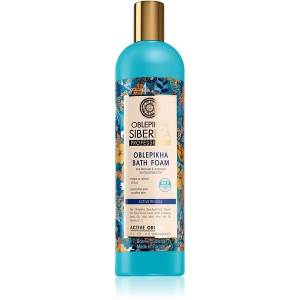 Natura Siberica Oblepikha (sea-buckthorn) Bubble Bath 550 Ml