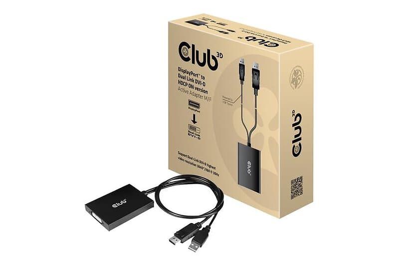 Club 3D DisplayPort DVI-adapter 60 cm