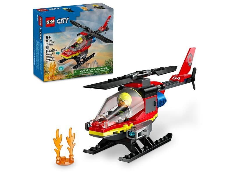 LEGO City 60411 Brandräddningshelikopter