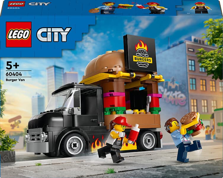 LEGO City 60404 Hamburgerbil