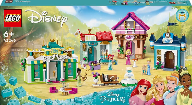 LEGO Disney 43246 Disneyprinsessornas marknadsäventyr