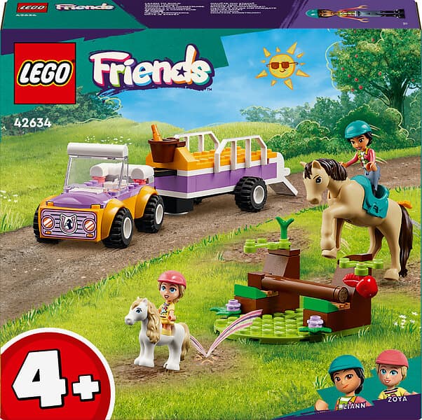 LEGO Friends 42634 Häst- och ponnysläp