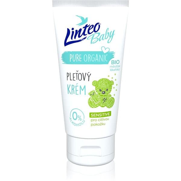 Linteo Baby Lindrande babycream för ansikte 75ml unisex