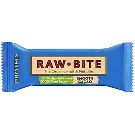 Protein RawBite Smooth Cacao frukt- & nötbar 45g